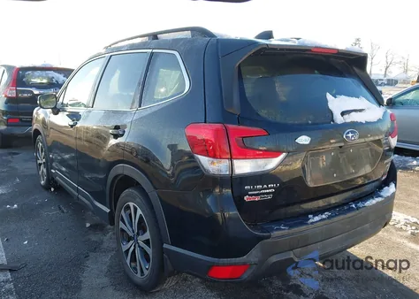 2021 Subaru Forester Limited from USA, damaged, VIN JF2SKAUC3MH493520